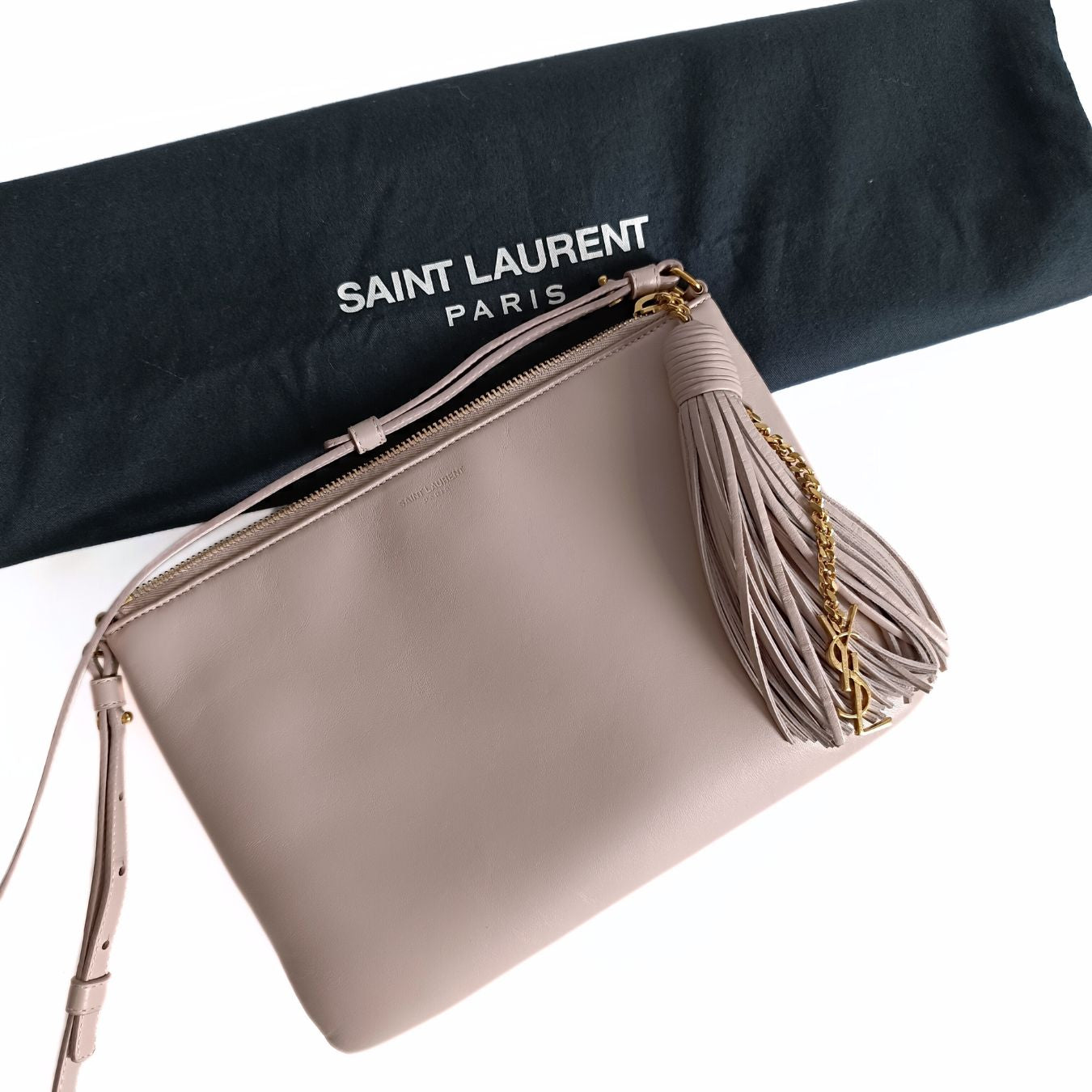 Saint Laurent borsa a tracolla modello camera Logo