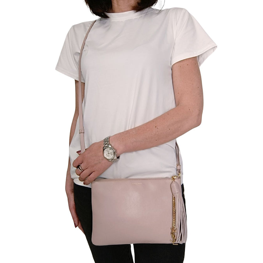 Saint Laurent borsa a tracolla modello camera Logo