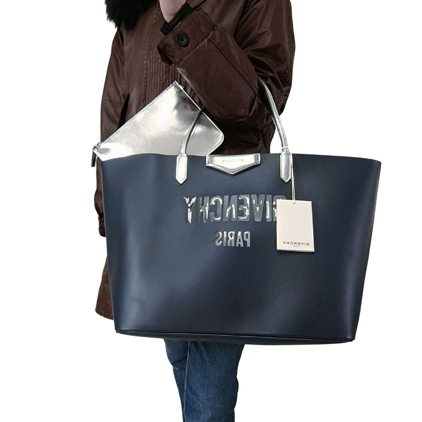 Givenchy borsa Antigona Shopping in Pelle bicolore