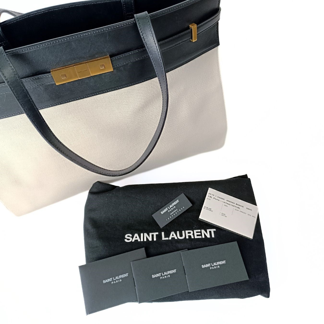 Saint Laurent borsa a spalla Manhattan Top Handle