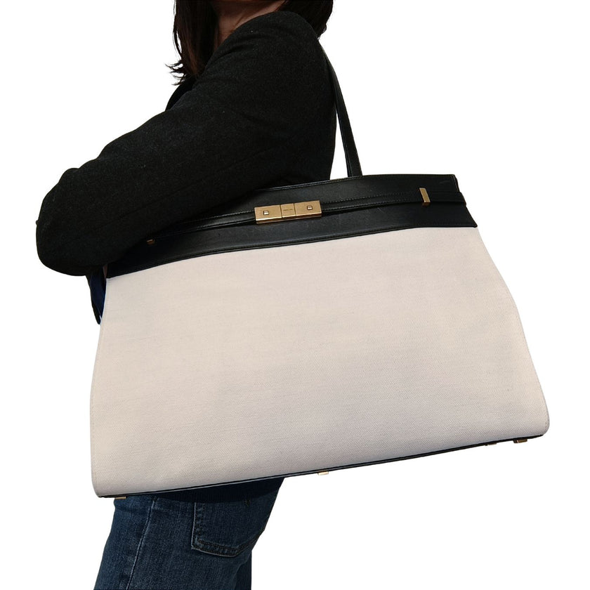 Saint Laurent borsa a spalla Manhattan Top Handle