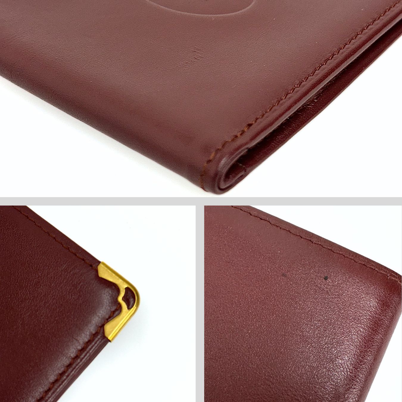 Cartier portafoglio bifold da uomo