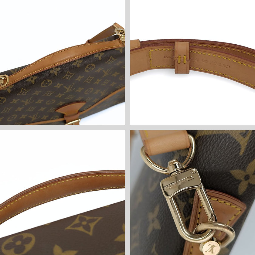 Louis Vuitton borsa a tracolla Beverly monogramma