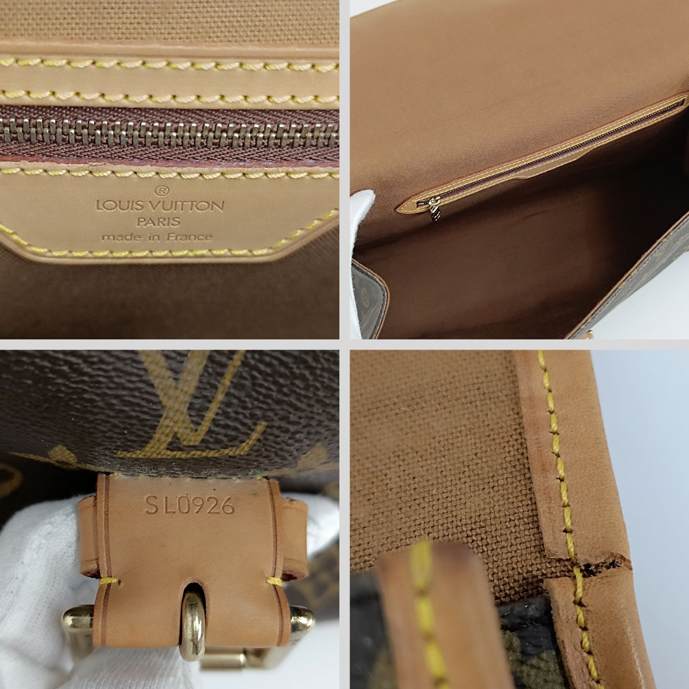 Louis Vuitton borsa a tracolla Beverly monogramma