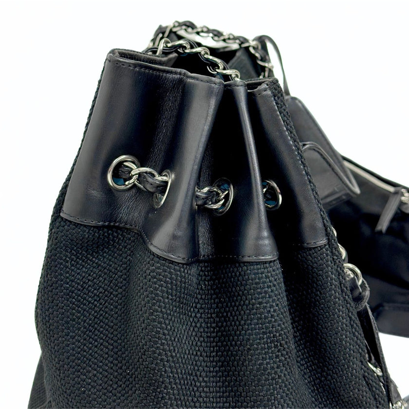 Chanel borsa a spalla Shopping Chevron