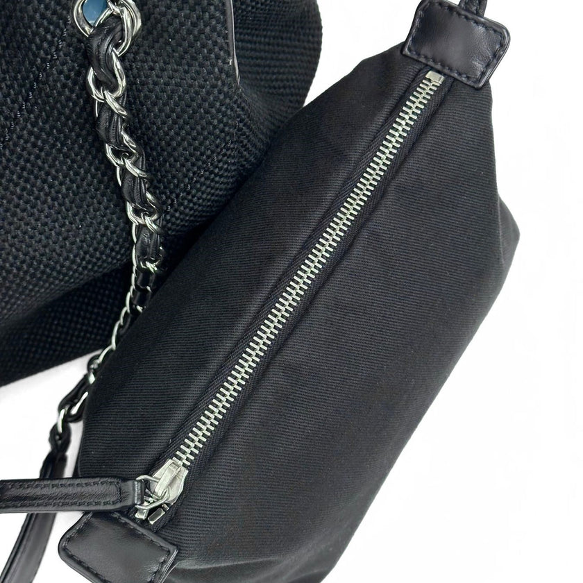 Chanel borsa a spalla Shopping Chevron