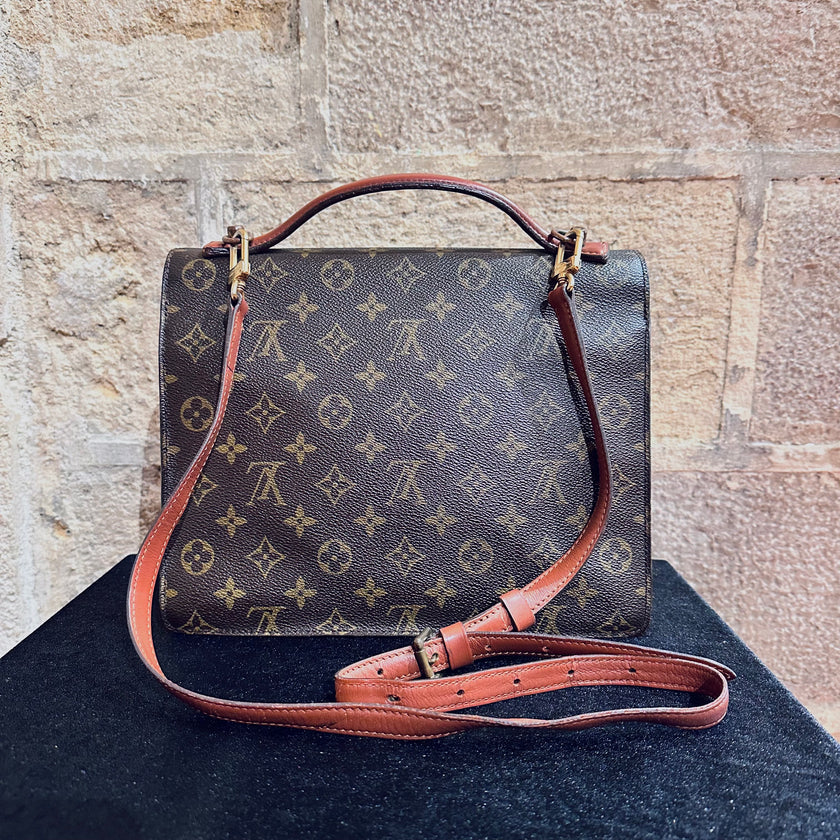 Louis Vuitton borsa Monceau vintage in tela monogram