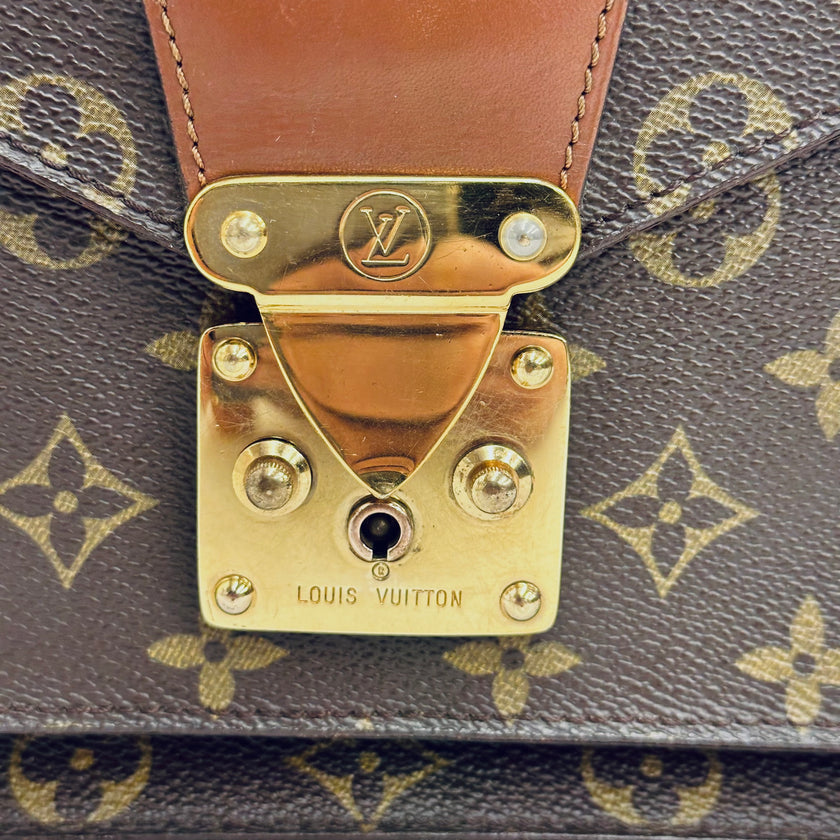 Louis Vuitton borsa Monceau vintage in tela monogram