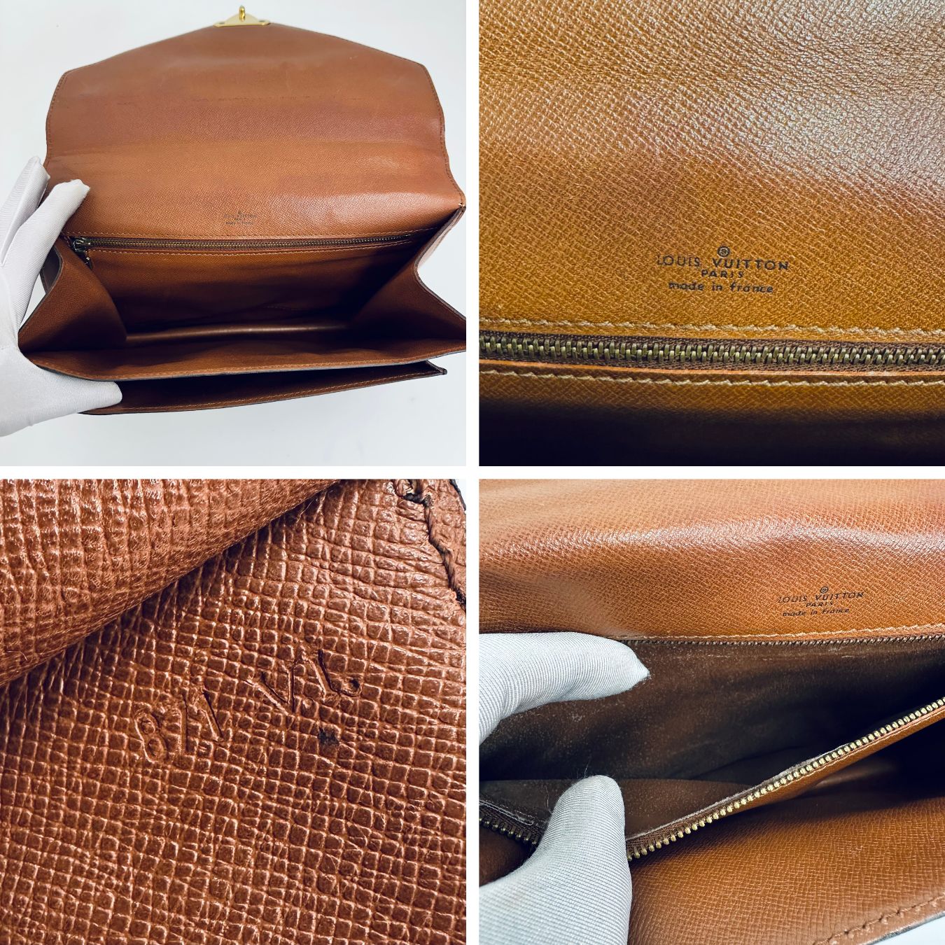 Louis Vuitton borsa Monceau vintage in tela monogram