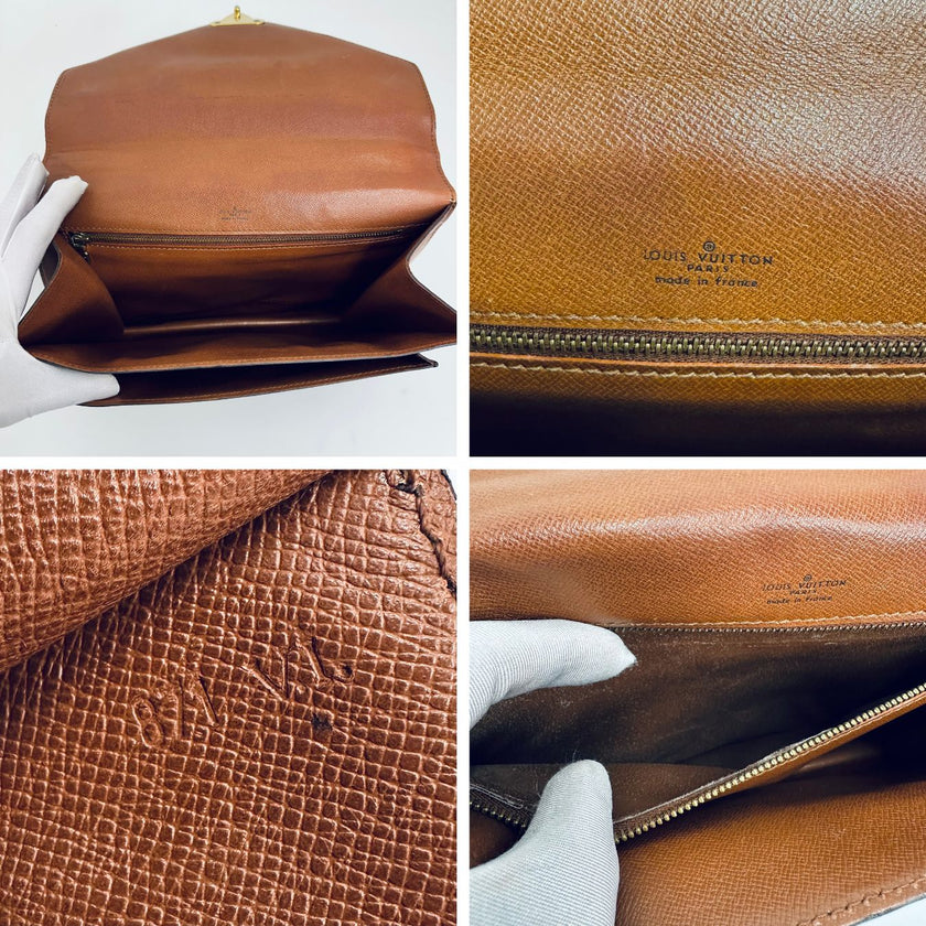 Louis Vuitton borsa Monceau vintage in tela monogram