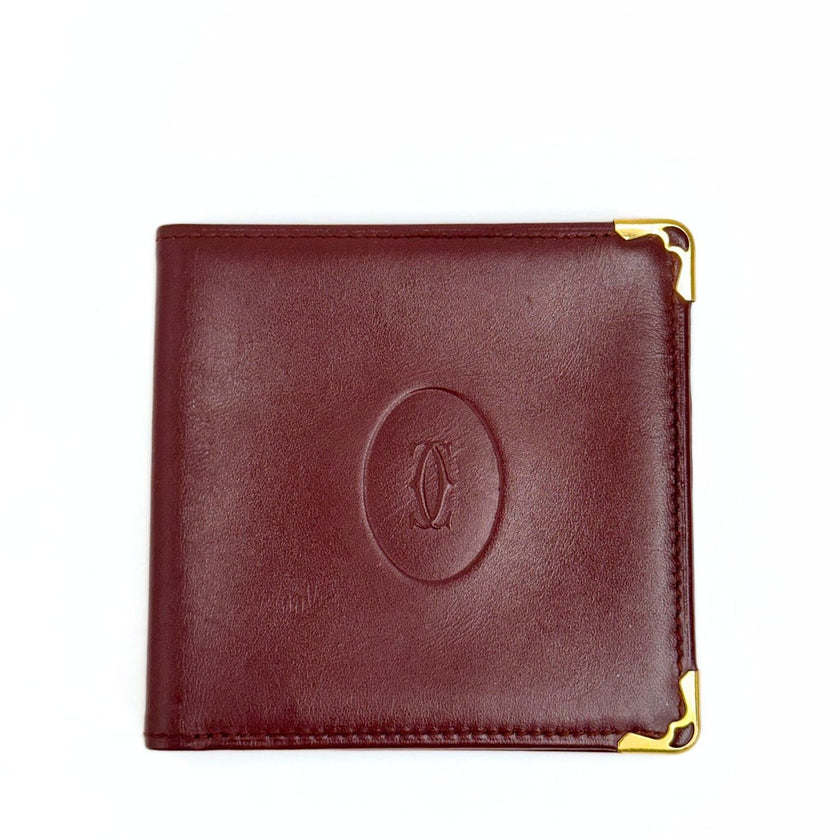 Cartier portafoglio bifold da uomo