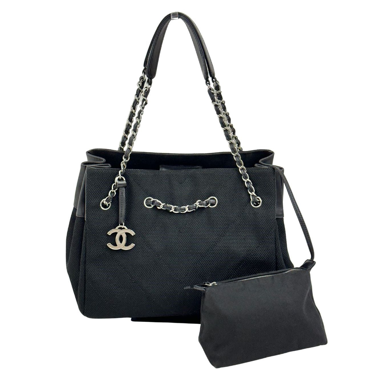 Chanel borsa a spalla Shopping Chevron