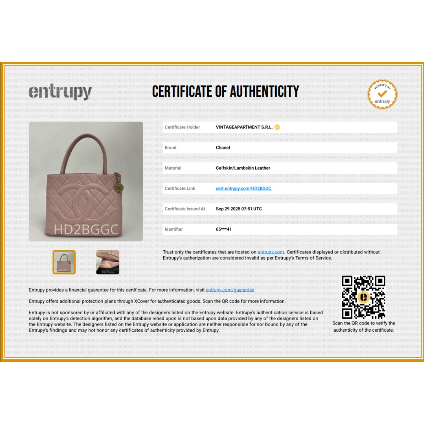 Chanel Borsa Vintage a Mano Medaillon in Pelle di Agnello Rosa