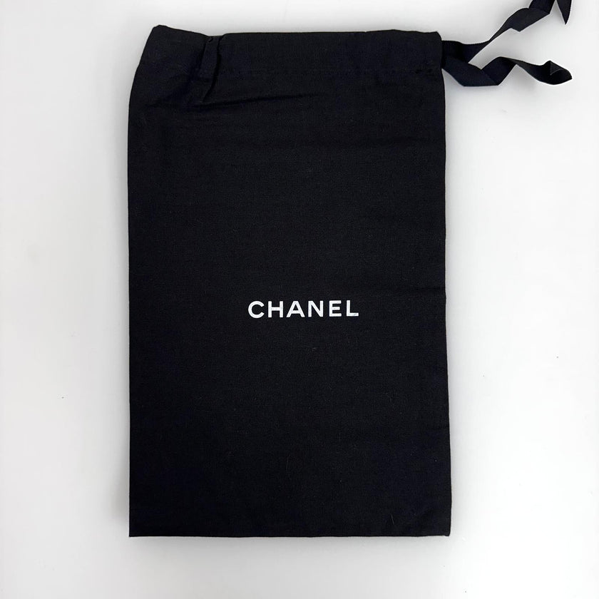 Chanel Borsa Vintage Timeless Classica 25 Doppia Patta in Pelle di Agnello Nera