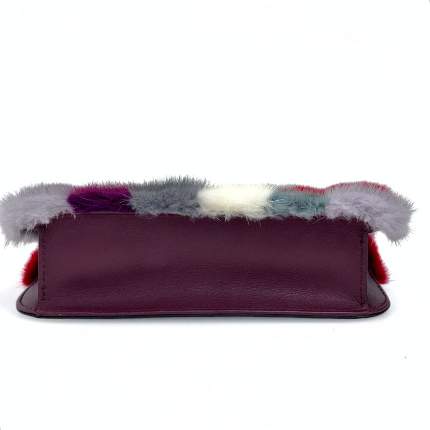 Valentino Maxi bag rock in lapin e pelle multicolore