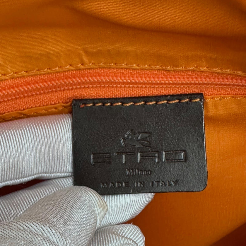 Etro Borsa Messenger in Tessuto Paisley con Tracolla Regolabile