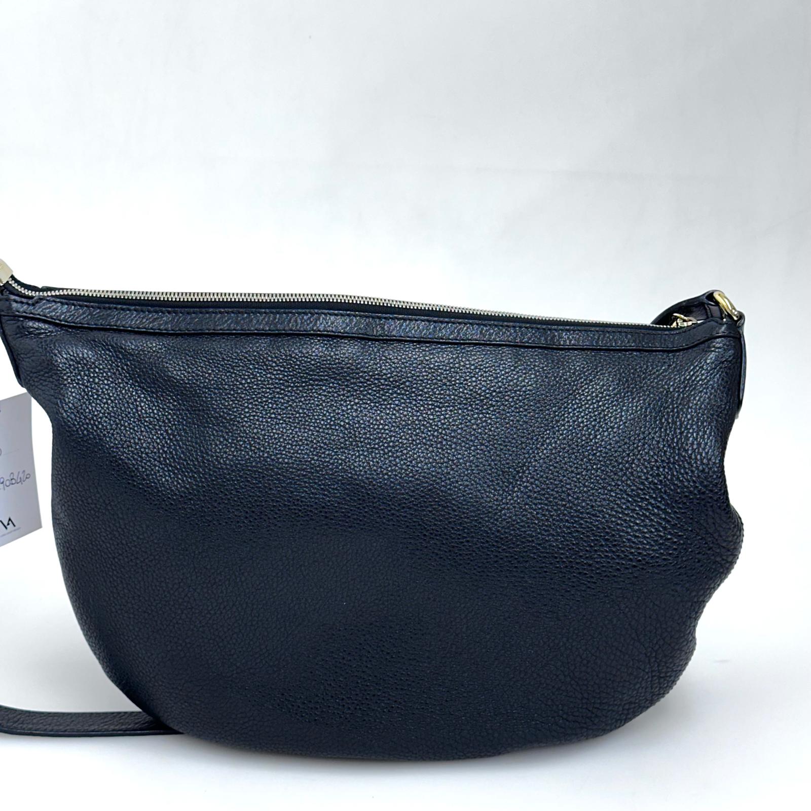 Gucci Borsa Soho Disco Bag in Pelle Martellata Nera