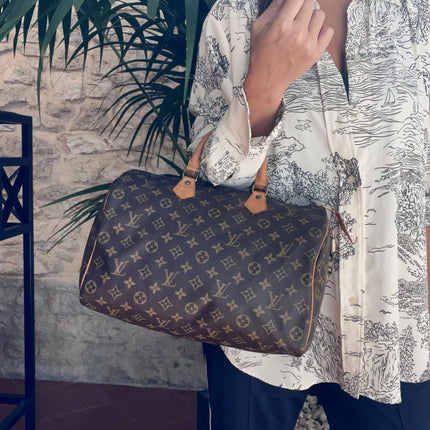 Louis Vuitton Borsa Speedy 35 in Tela Monogram