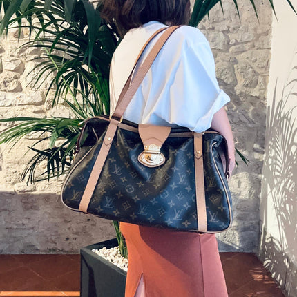 Louis Vuitton Borsa Stresa PM in tela Monogram