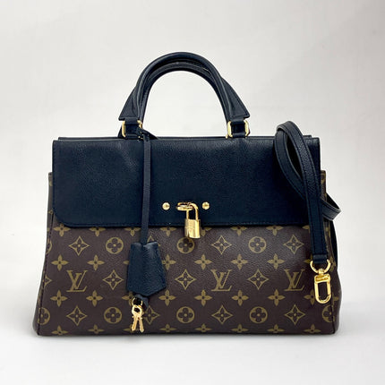 Louis Vuitton Borsa a Mano Venus in Tela Monogram e Pelle Nera