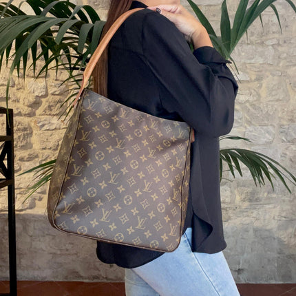 Louis Vuitton Borsa a Spalla Looping GM in Tela Monogram