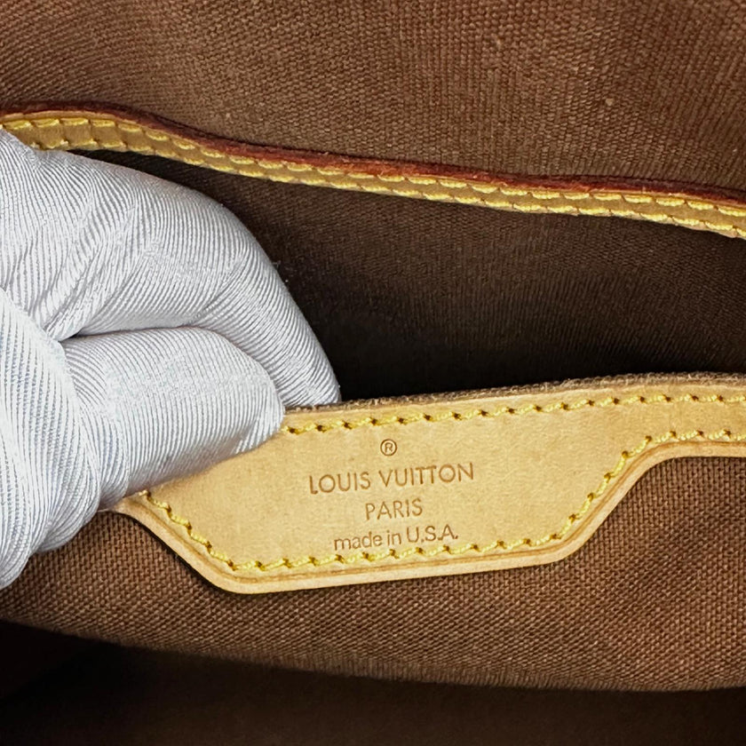 Louis Vuitton Palermo GM in Tela Monogram