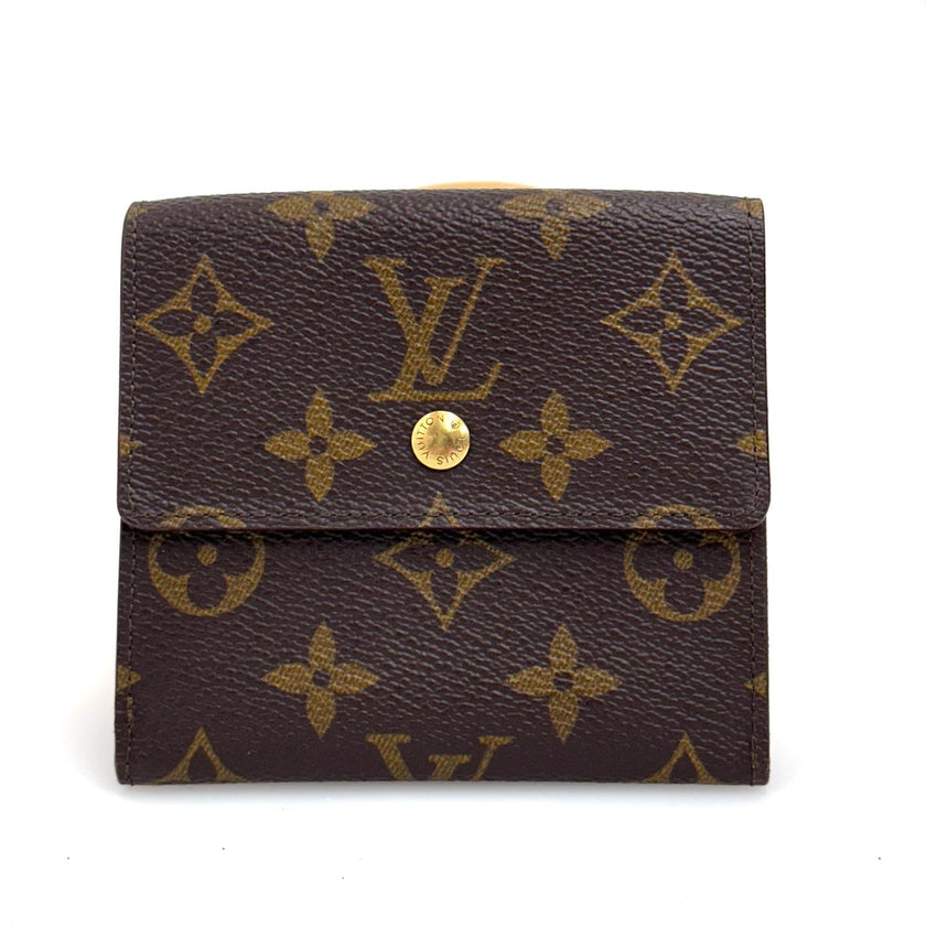 Louis Vuitton Portafoglio Compatto in Tela Monogram