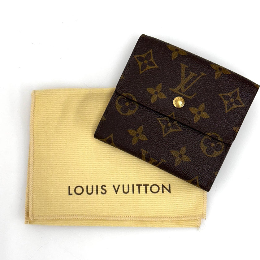 Louis Vuitton Portafoglio Compatto in Tela Monogram