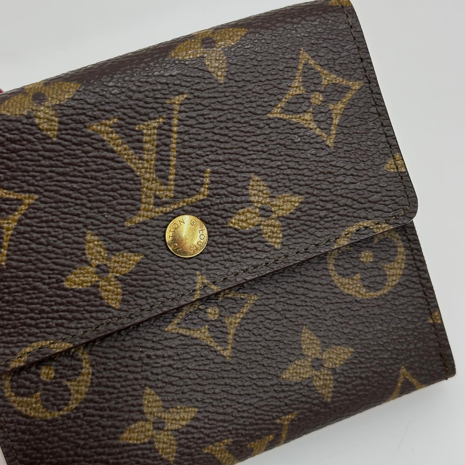 Louis Vuitton Portafoglio Compatto in Tela Monogram
