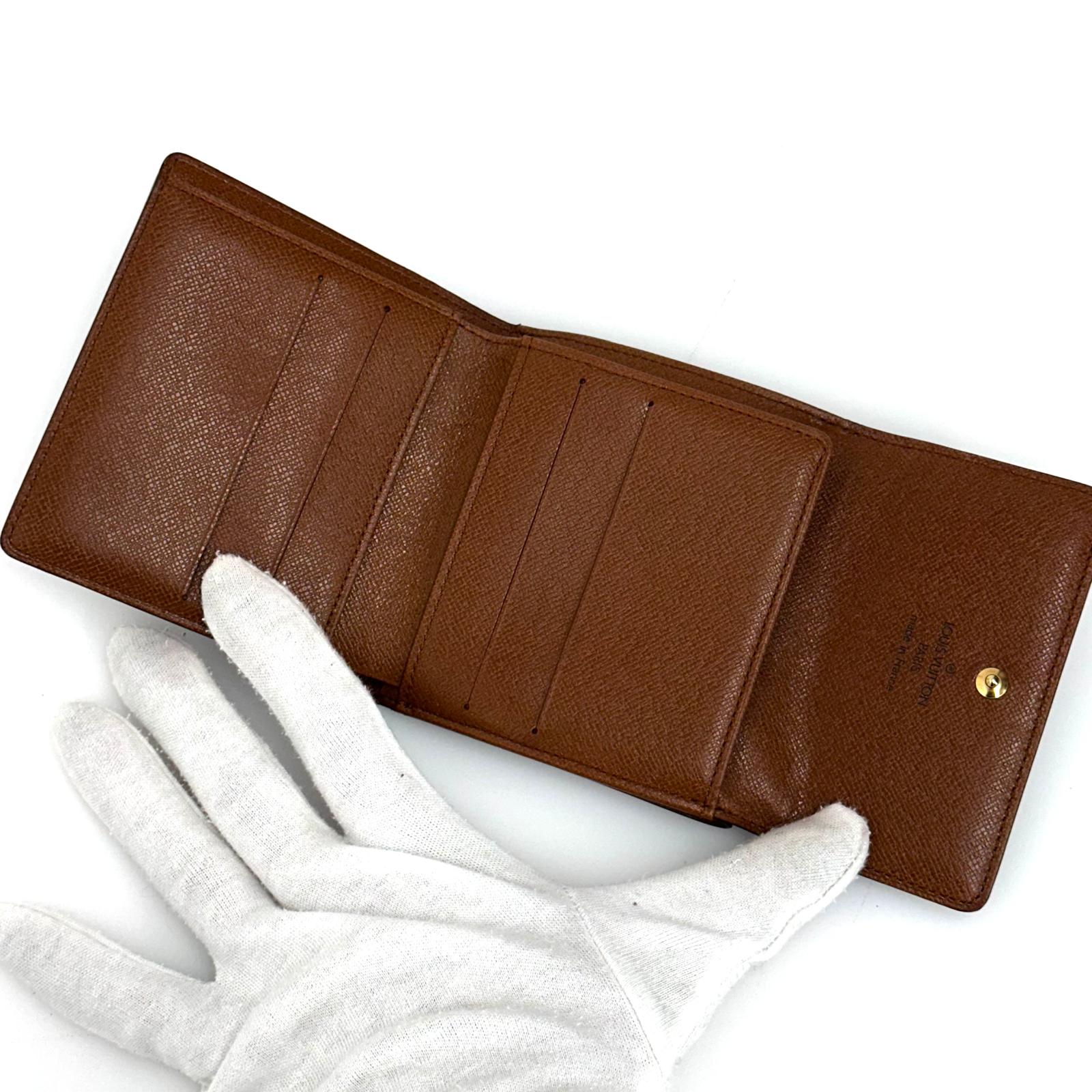 Louis Vuitton Portafoglio Compatto in Tela Monogram