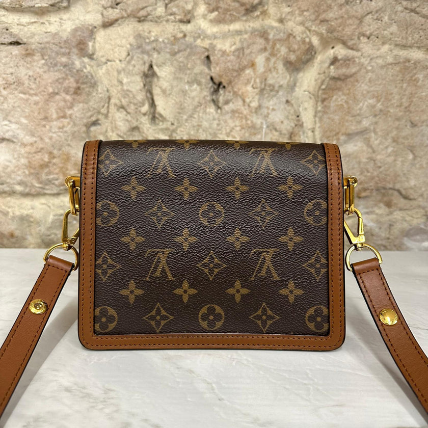 Louis Vuitton Borsa a tracolla Dauphine Mini Monogram Reverse