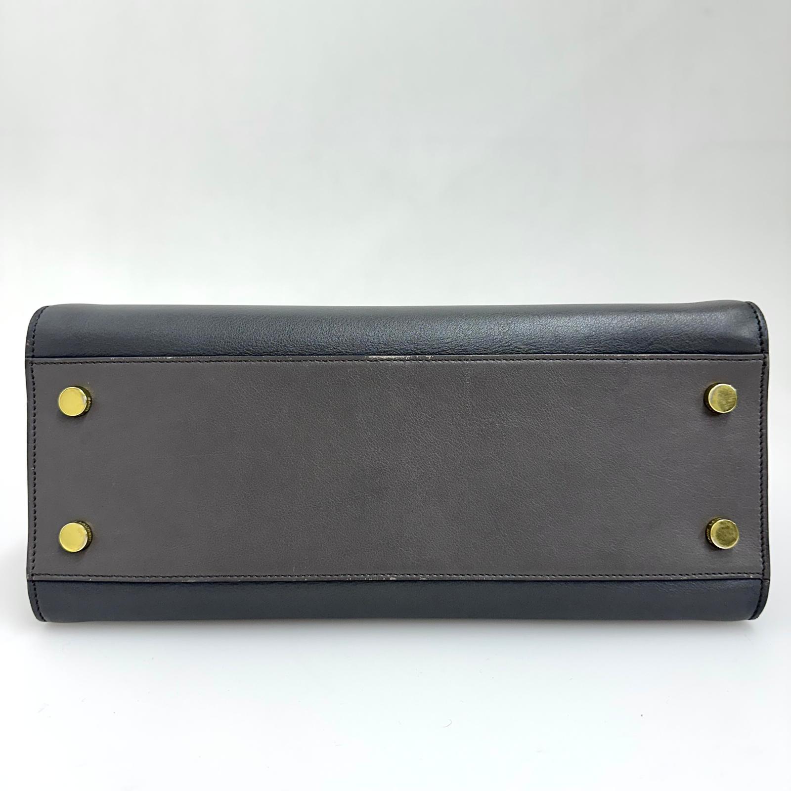 Saint Laurent Borsa Cabas Chyc Medium in pelle grigia