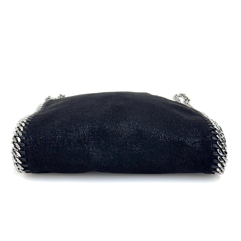 Stella McCartney Borsa a Spalla Falabella Mini Shaggy Deer Nera