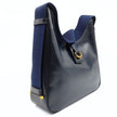 Hermès borsa vintage Tsako in pelle blu anno '86