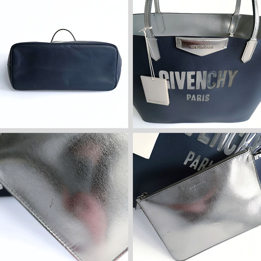 Givenchy borsa Antigona Shopping in Pelle bicolore