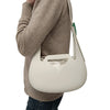 Bottega Veneta borsa Small Punch Rubber in gomma bianca