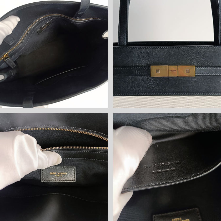 Saint Laurent borsa a spalla Manhattan Top Handle