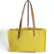 Hermès borsa a spalla Étrivière in tela gialla