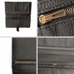 Hermès portafoglio vintage Béarn Soufflet in pelle nera