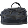 Balenciaga valigia Trolley in tela e pelle nera