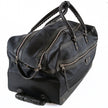 Balenciaga valigia Trolley in tela e pelle nera