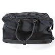 Balenciaga valigia Trolley in tela e pelle nera