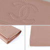 Chanel portachiavi 6 ganci in pelle Cavier rosa