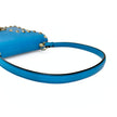 Valentino borsetta a spalla mini Rockstud in pelle turchese
