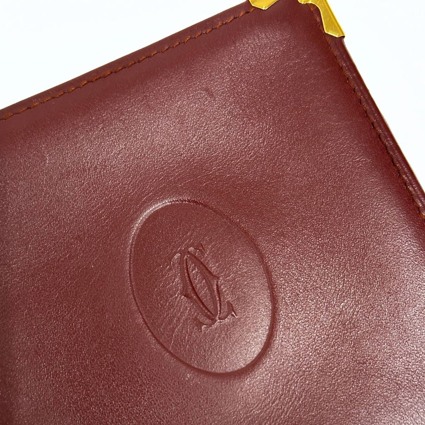 Cartier portafoglio bifold da uomo