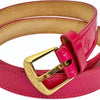 Louis Vuitton cintura donna in pelle verniciata monogram