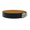 Hermès cintura Collier de Chien in pelle nera