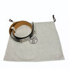 Hermès cintura Collier de Chien in pelle nera