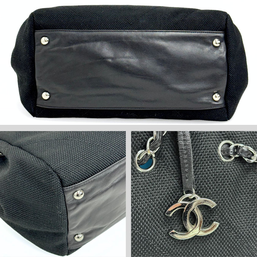 Chanel borsa a spalla Shopping Chevron