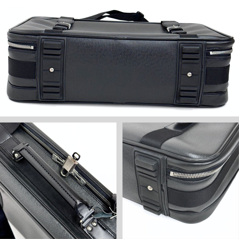 Louis Vuitton borsa da viaggio Satellite 53 Taiga nera